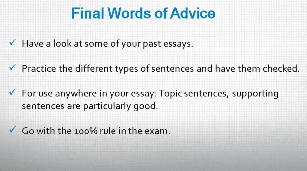 How to write complex sentences for IELTS writing tsk 1 and 2